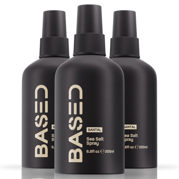 BASED Spray de Sal Marina, Spray de Sal Marina con Acabado Natural...