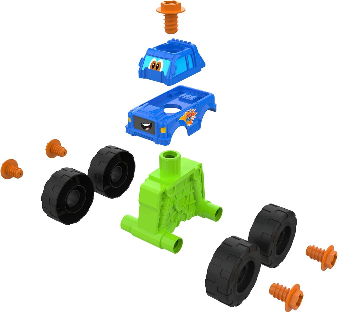 Build-A-Buddy Camión Monstruo Juguete - Juguetes de Construcción 2-...