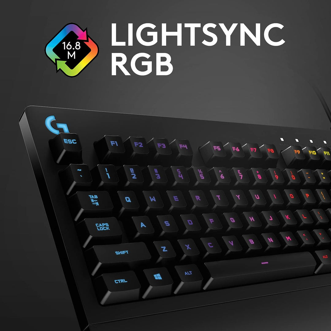 Logitech G213 Prodigy Teclado para videojuegos, teclas retroilumina...