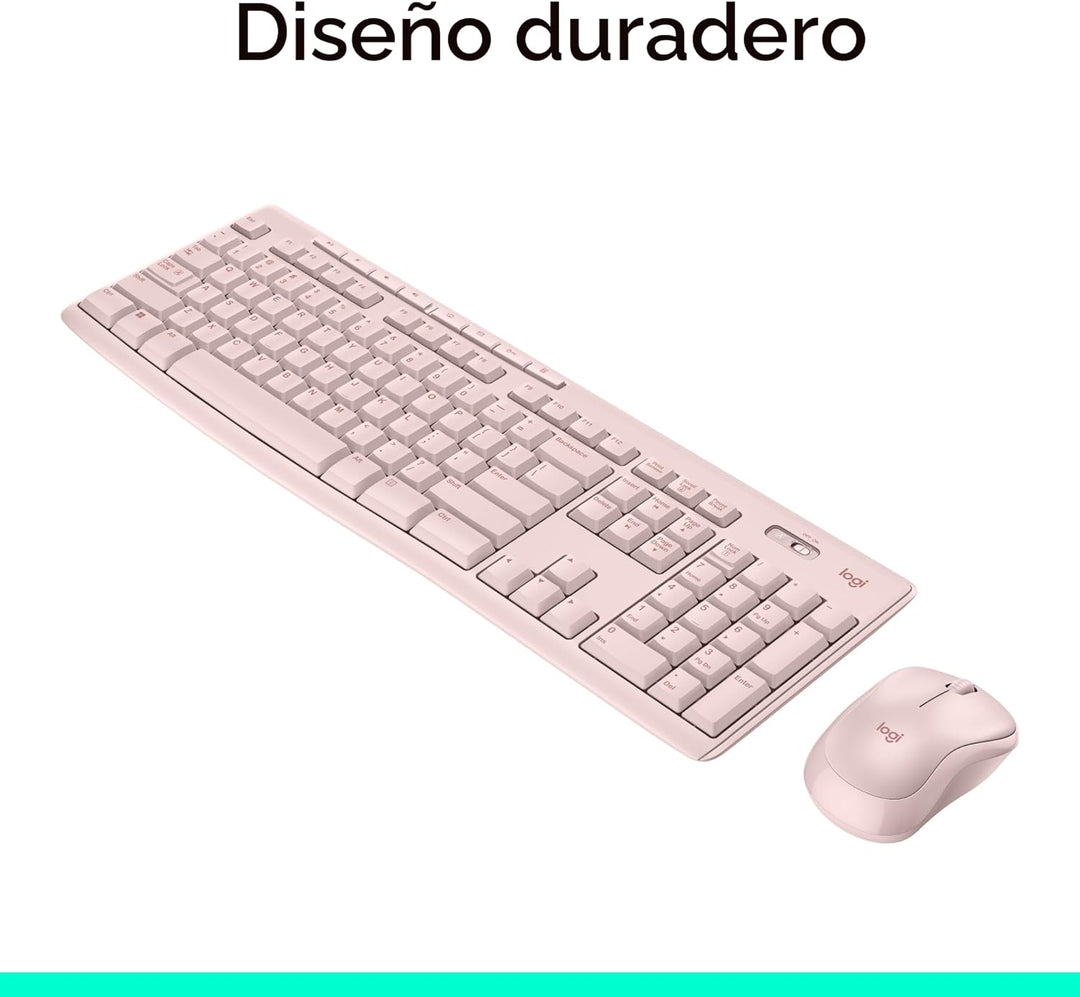Logitech MK270 - Combo de teclado y mouse inalámbricos para Windows...