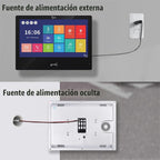 1080P con cable video puerta teléfono apartamento timbre sistema de