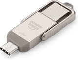 Amazon Basics Unidad Flash USB, Memoria Stick con Puertos Duales US...