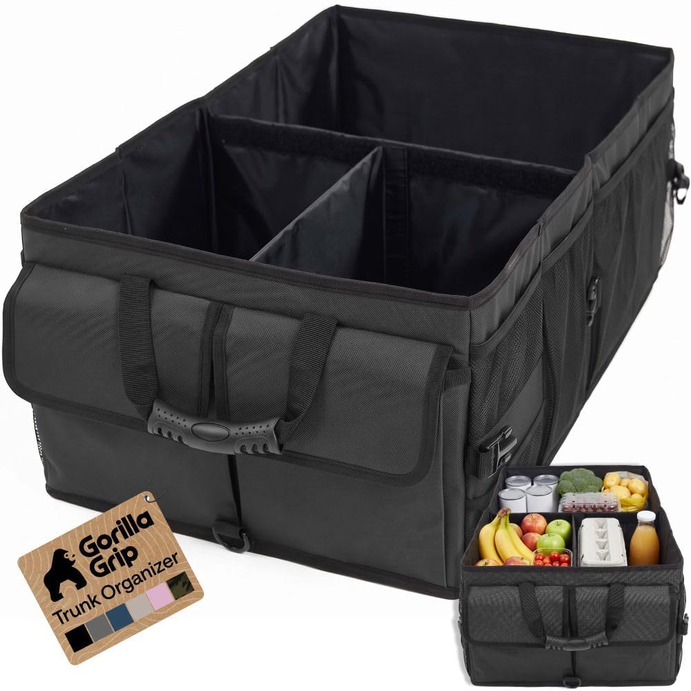 GORILLA GRIP - Organizador de maletero para SUV y automóviles