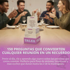 TALES 150 tarjetas de conversación, edición de amigos, conoce a tus amigos