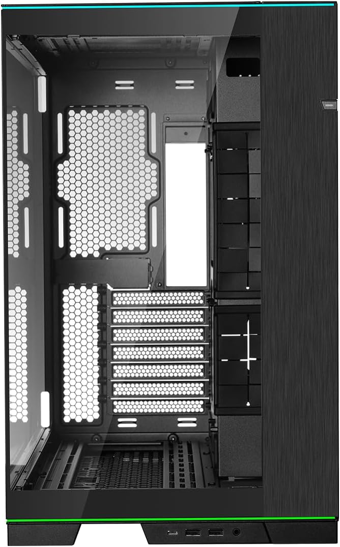 Lian Li O11D EVO RGB Negro E-ATX Caso, 16.535 in Rad, Vidrio Templa...