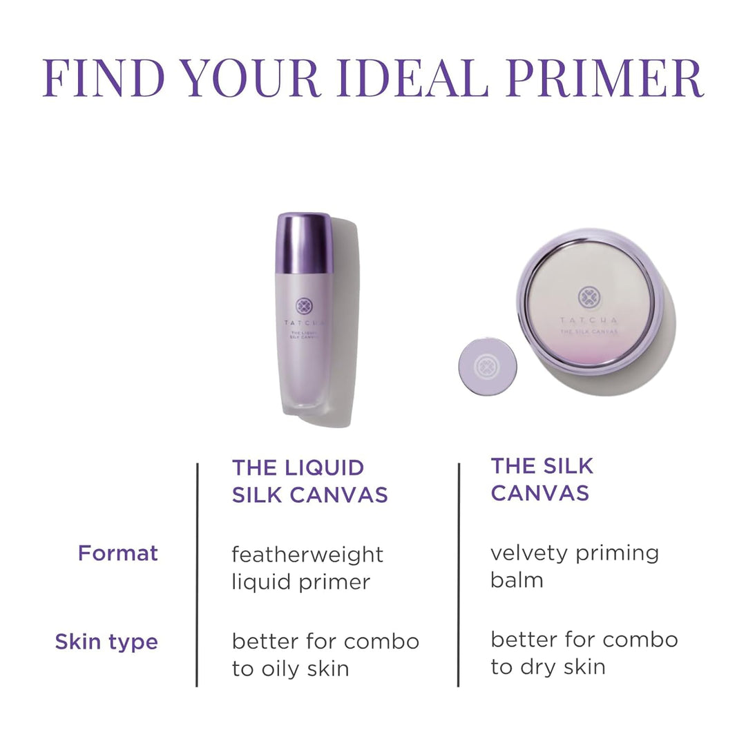 Tatcha The Silk Canvas | Imprimación sin poros para maquillaje faci...