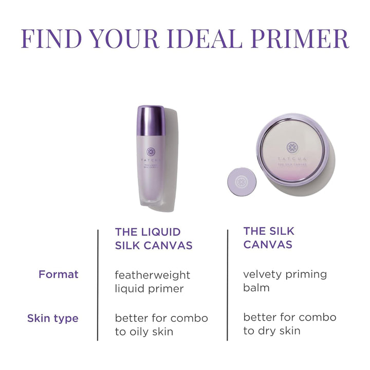 Tatcha The Silk Canvas | Imprimación sin poros para maquillaje faci...