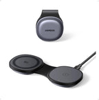 UGREEN MagFlow - Cargador inalámbrico plegable 2 en 1 de bolsillo de 25 W