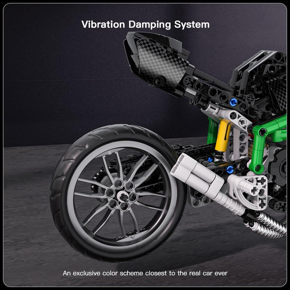 Mould King Kit de construcción de motocicleta kit de