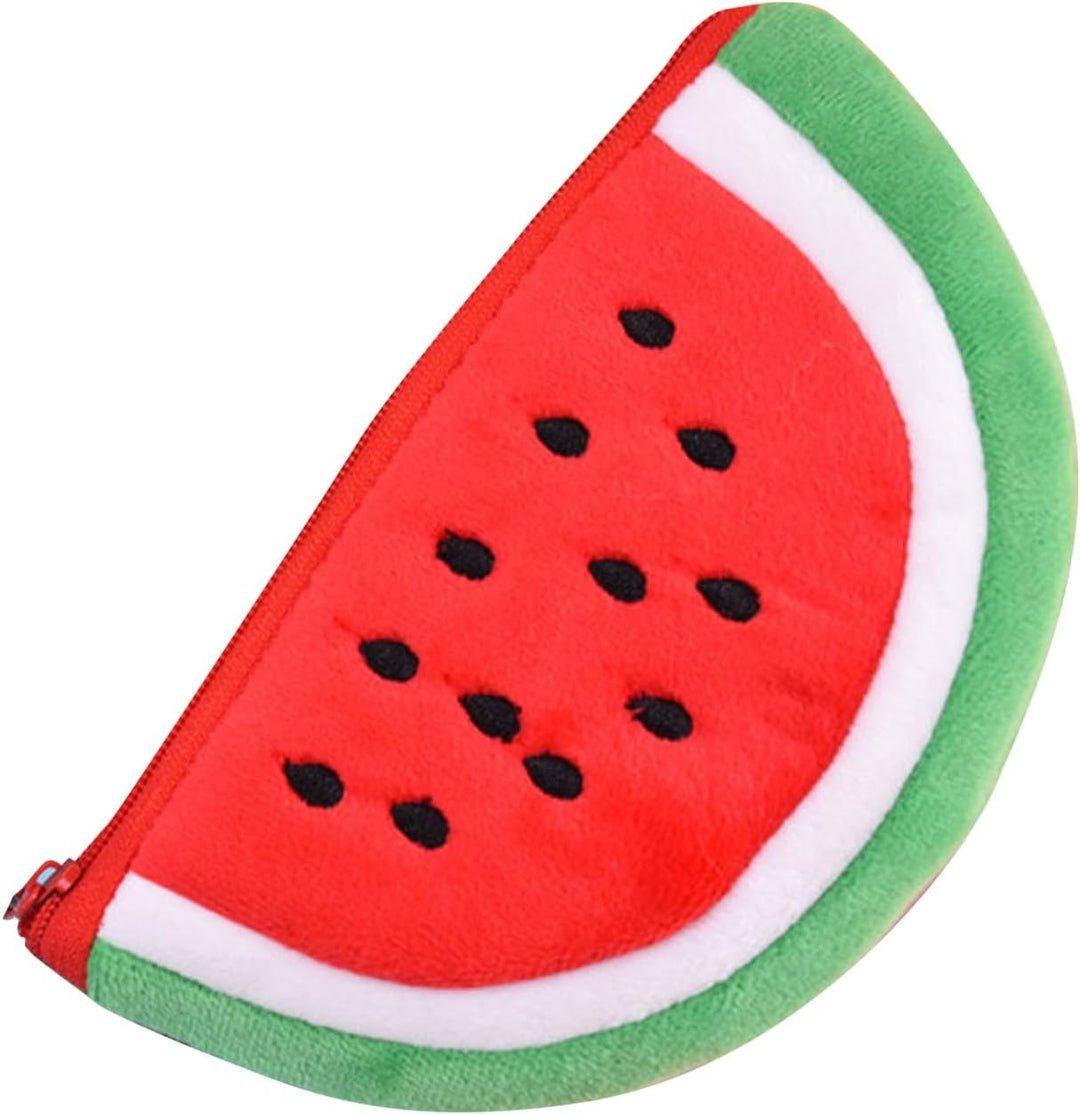 Bolsa de cambio de sandía diseño divertido y suave para