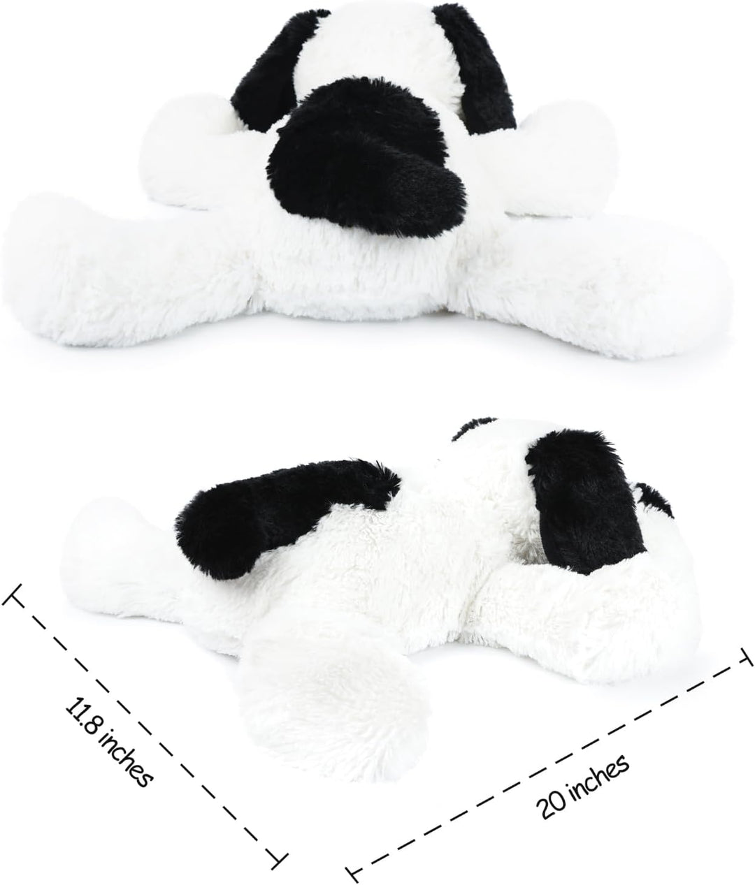 WEIGEDU Perro de peluche blandito y abrazable, diseño de cachorro b...