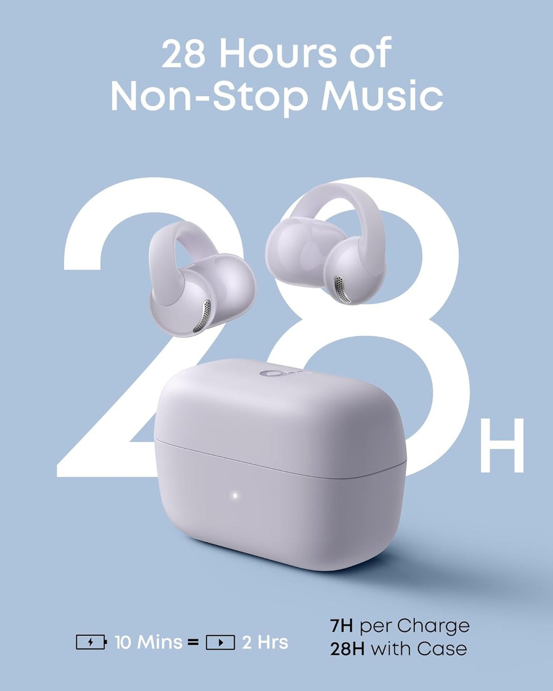 Soundcore C50i by Anker, auriculares de oreja abierta, auriculares...