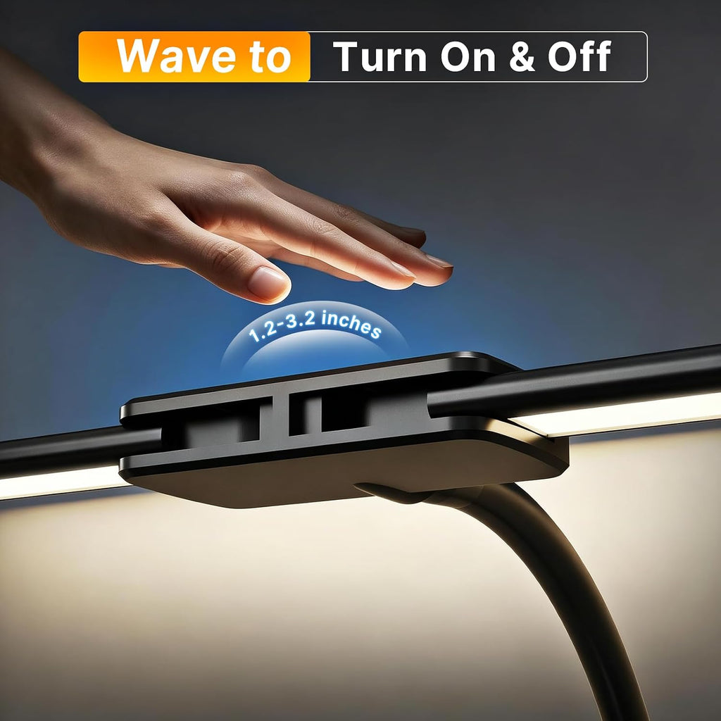 Lámpara Syrinx Lámpara de escritorio LED para oficina en casa, 18W 2000LM luz