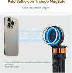 K&F CONCEPT Trípode magnético para selfie de 63 pulgadas