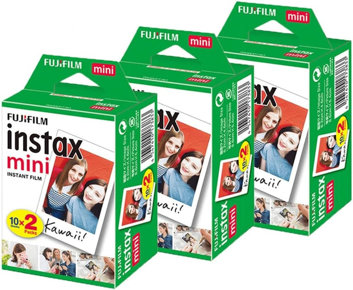 Fujifilm Instax Mini Película Instantánea de Luz Diurna ISO 800, 3...