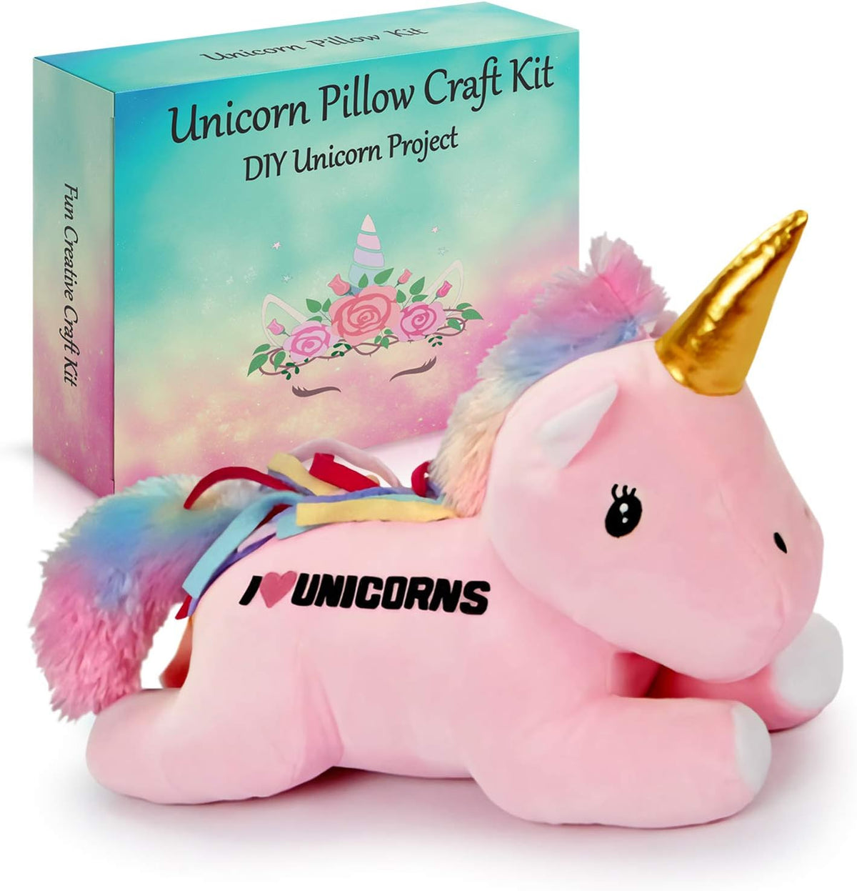 STEM Kit de almohada de unicornio DIY Artes y manualidades para niñas
