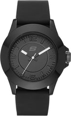 Skechers Rosencrans - Reloj de cuarzo de tamaño mediano con tres manecillas para mujer
