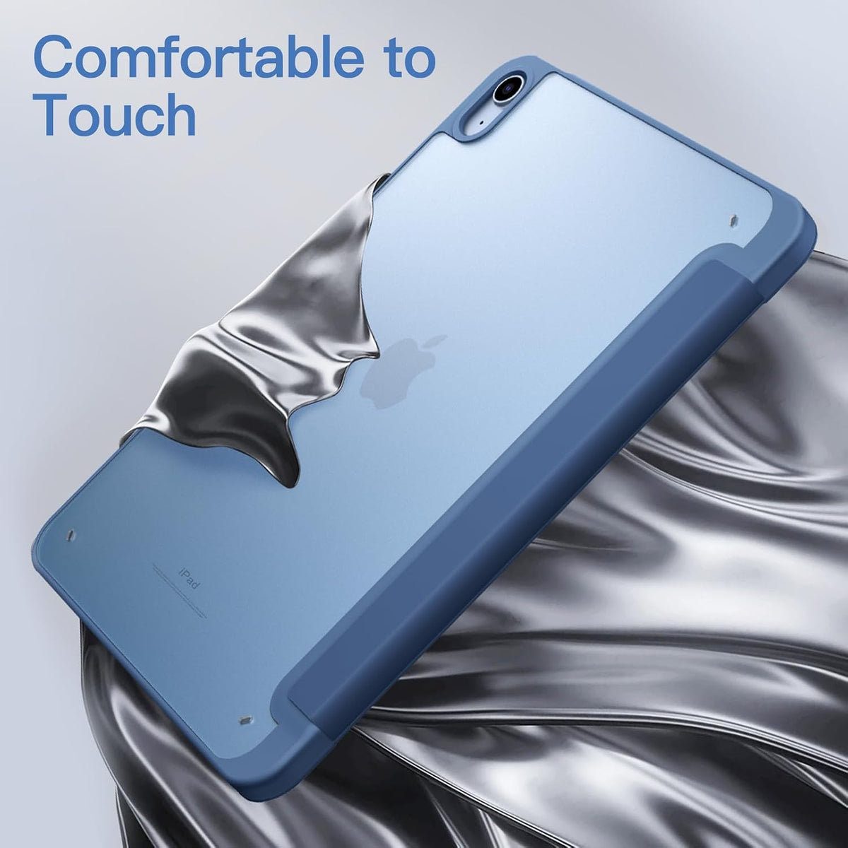 JETech Protector de pantalla de privacidad para iPad (A16) de 11ª/10ª generación (2025/2022) y funda mate con soporte para lápices