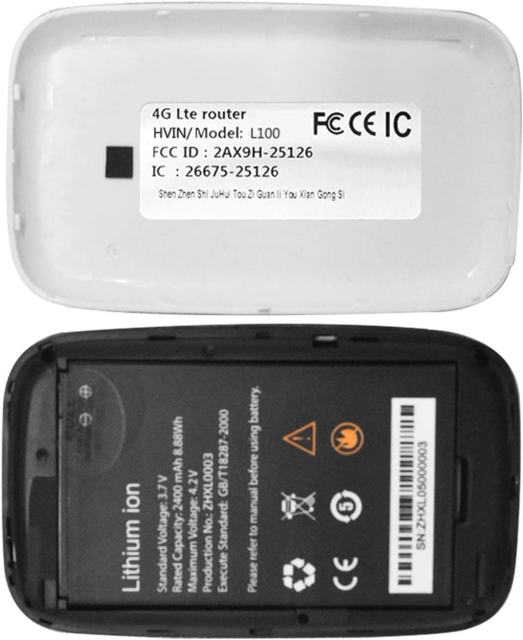 KuWFi Punto de acceso WiFi desbloqueado 4G LTE, enrutador portátil, Hotspot L100US