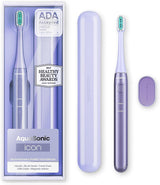 Aquasonic Icon - Cepillo de dientes recargable aceptado por la ADA,...