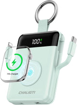 CHALIGTI Cargador portátil 10000mAh, cargador de banco de energía d...