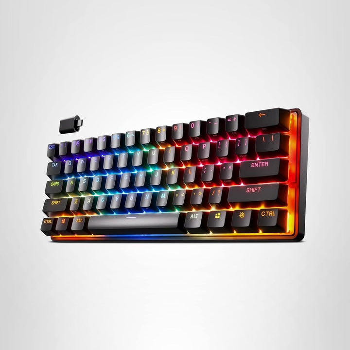 SteelSeries Teclado inalámbrico Apex Pro Mini - Diseño del 60% - Om...