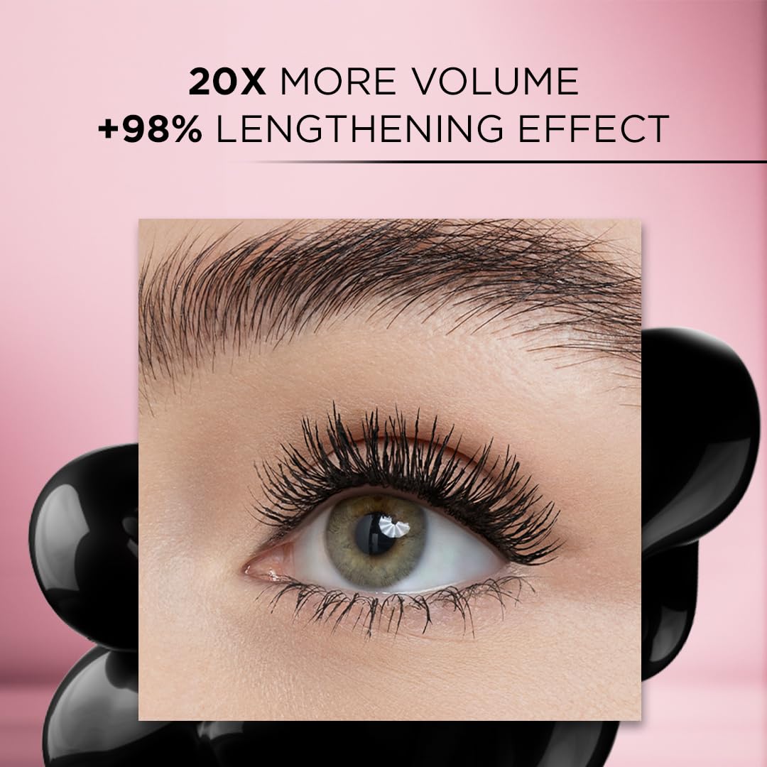 L'Oreal Paris Máscara de Maquillaje Voluminous Lash Paradise, V...