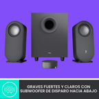 Logitech Altavoces Bluetooth Z407 para computadora con subwoofer y...