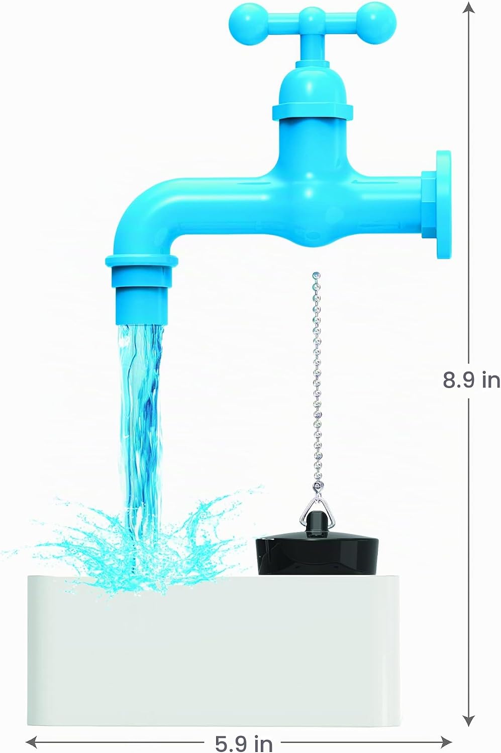 Grifo mágico de agua | Ciencia verde | Construye un grifo de agua para bombear agua | Kit de ciencia | Niños mayores de 5 años | Actividad STEM
