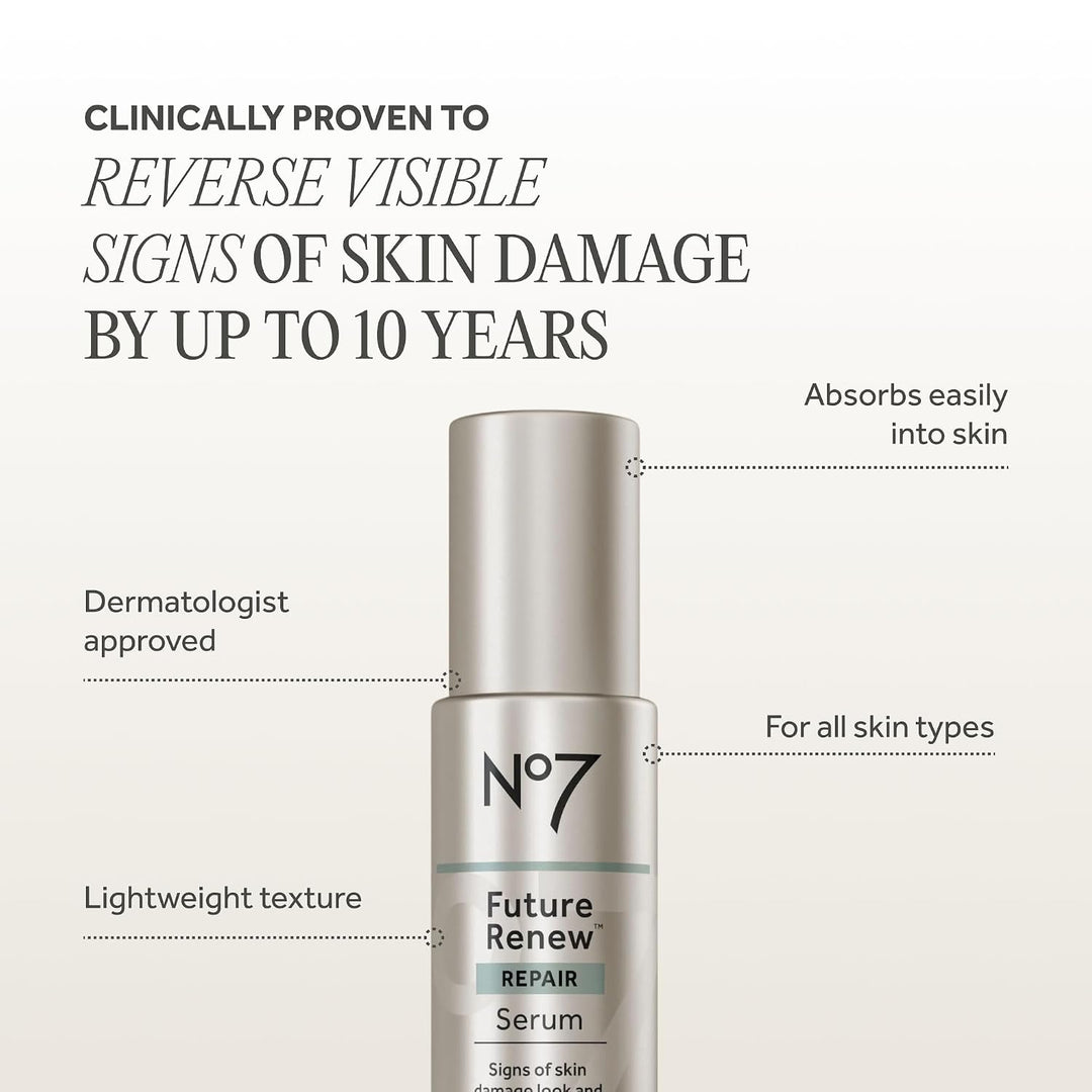 No7 Future Renew Suero reverso de daños 0.8 fl oz