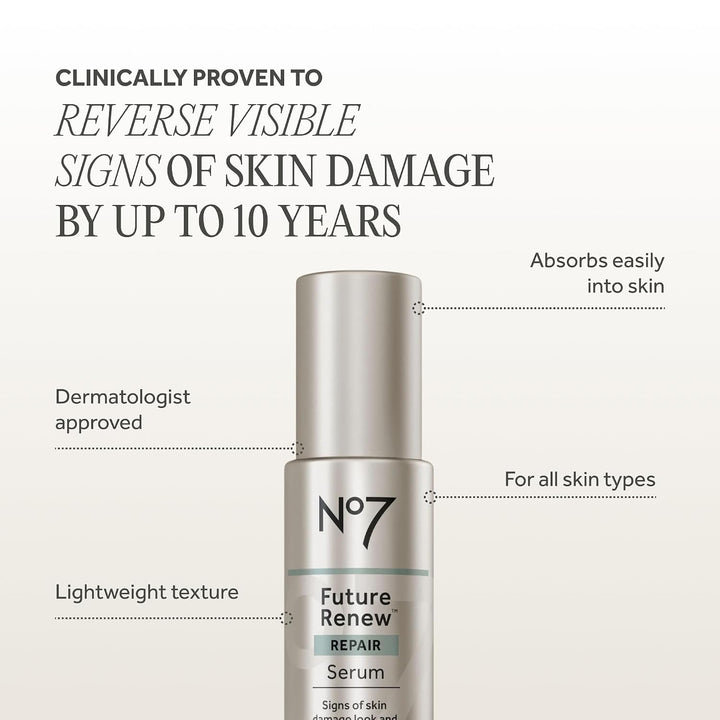 No7 Future Renew Suero reverso de daños 0.8 fl oz