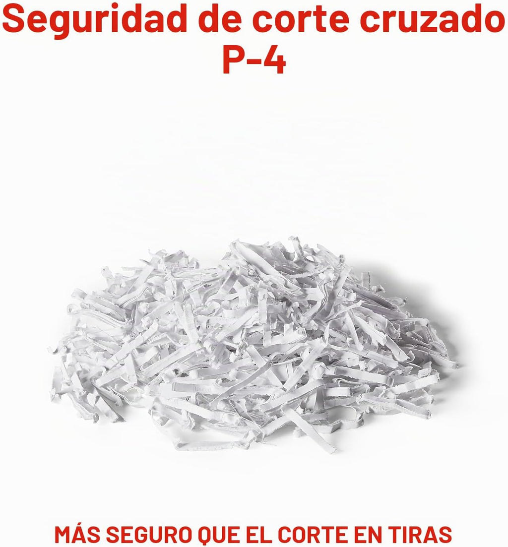 Staples Trituradora de papel de corte cruzado de 12 hojas, silenciosa