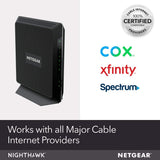 Netgear Nighthawk - Combo de módem de cable y enrutador