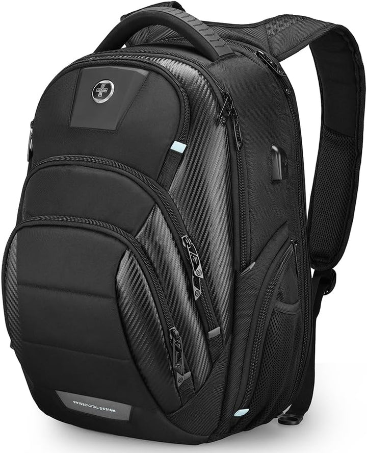 Swissdigital Design CIRCUIT PRO - Mochila para laptop para hombre p...