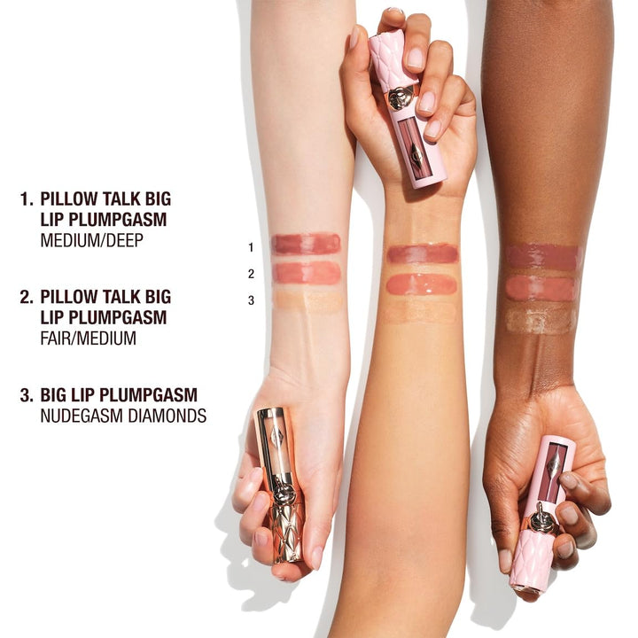 Charlotte Tilbury Big Lip Plumpgasm Lip Gloss - Gift Set Essential...