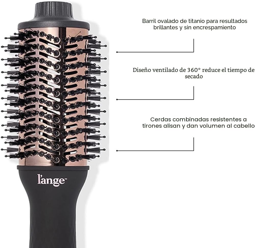 L'ANGE HAIR - Cepillo secadora de aire caliente Le Volume 2 en...