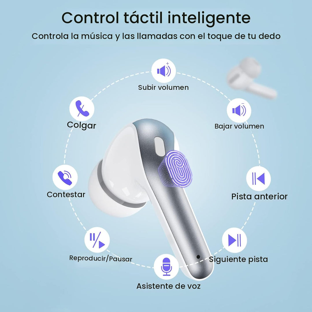 TAGRY Auriculares Bluetooth Verdaderamente Inalámbricos Auriculares...