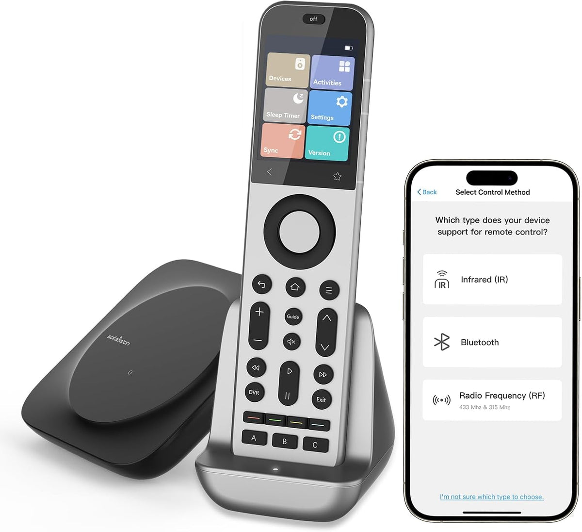 SofaBaton Control remoto universal X2 con base de carga HUB, pantalla
