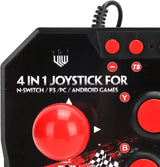 Arcade Fight Stick 4 en 1 con cable Arcade Joystick Arcade