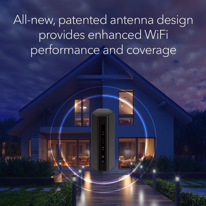NETGEAR Nighthawk Router WiFi 7 de doble banda (RS150) - Solo route...