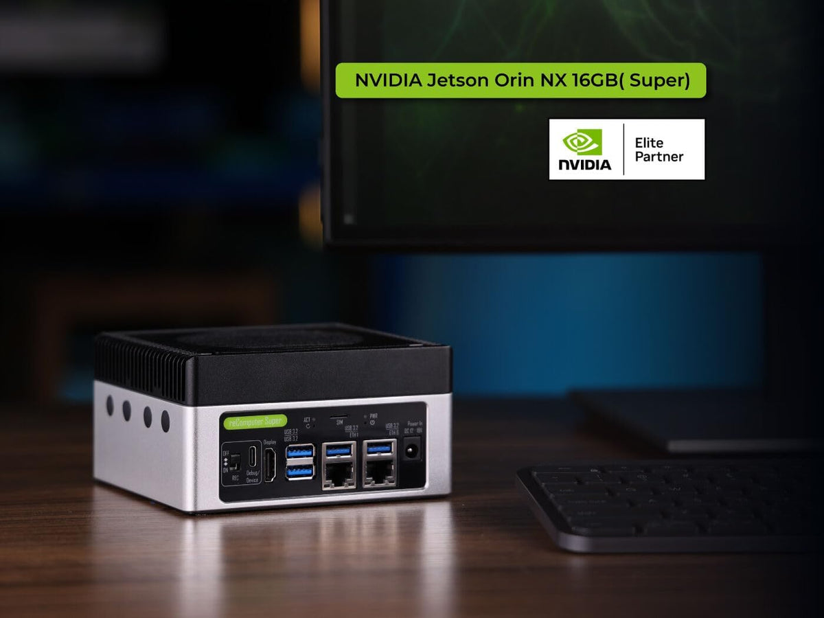 reComputer Super J4012 - Computadora Avanzada de IA de Borde con NVIDIA Jetson Orin NX 16GB