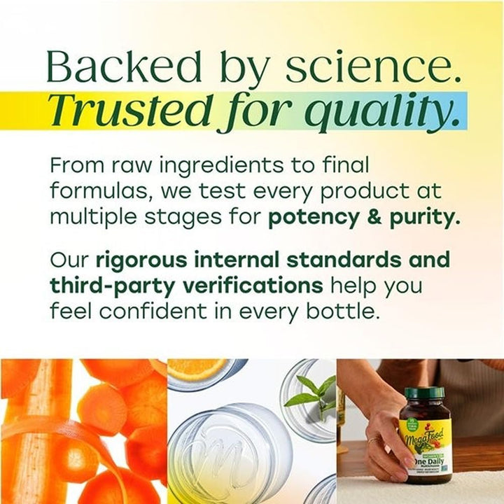 MegaFood One Daily Multivitamínico sin hierro - Multivitamínico par...