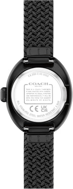 Reloj Coach para mujer Sammy 2H de cuarzo, caja ovalada pequeña de 22,5 mm, brazalete de malla de acero inoxidable, moda premium, uso diario - Regalo para ella