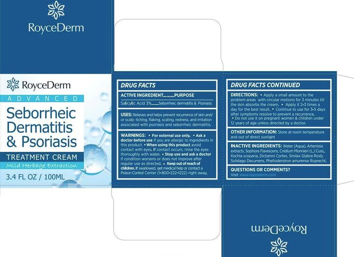 Set de crema para dermatitis seborreica y psoriasis, champú y acond...