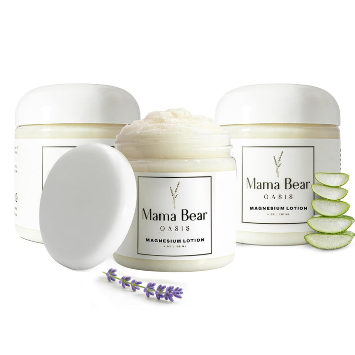 Mama Bear Oasis Loción - Crema de Terapia y Alivio para Nervios con...