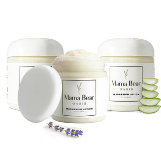 Mama Bear Oasis Loción - Crema de Terapia y Alivio para Nervios con...