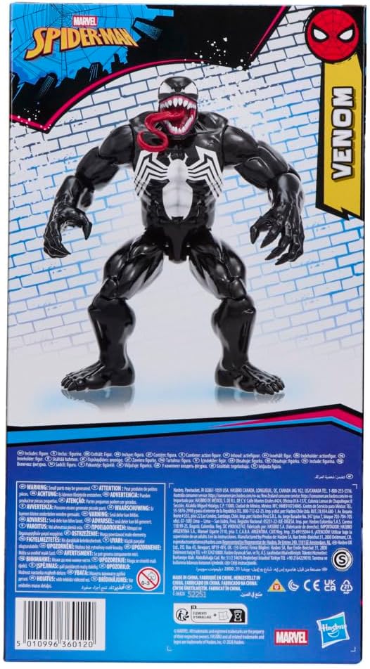 Marvel Spider-Man Titan Series Venom Deluxe figura de