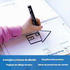 Chompshop Paquete de Diseñador – ChompSaw Segura para Niños con Libro del Inventor – Guía de Diseño de Ingeniería STEM y STEAM para Niños | Bocetos, Construcción con Cartón y Proyectos Creativos