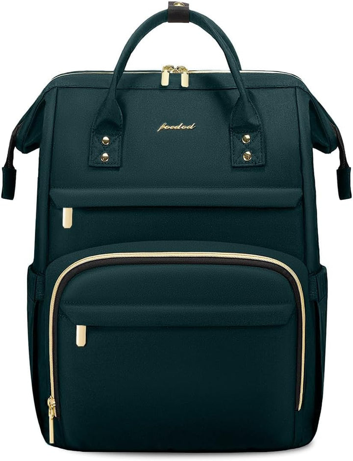Focdod - Mochila de 15.6 pulgadas para laptop, para mujer, bolsa de...