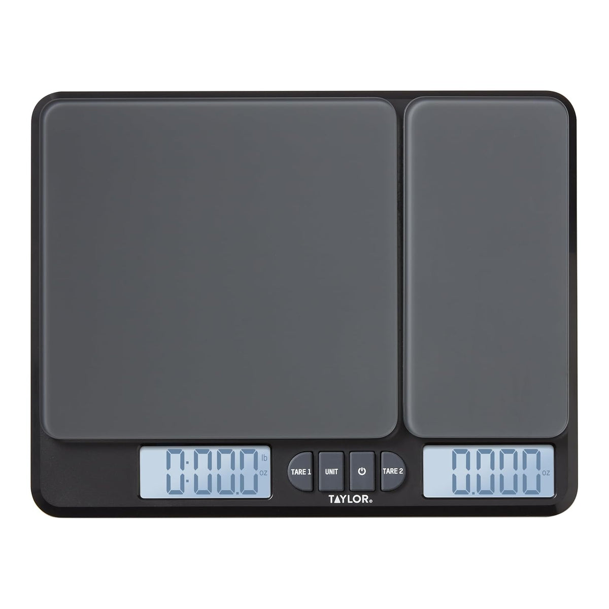 Taylor Báscula digital de cocina de doble plataforma: capacidad máxima de